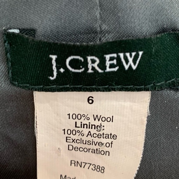 J. crew black wool blazer 6 - Picture 4 of 6